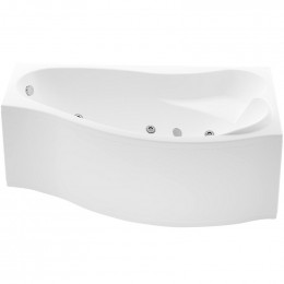 Акриловая ванна Aquanet Palma 170x90 правая 205537 без гидромассажа