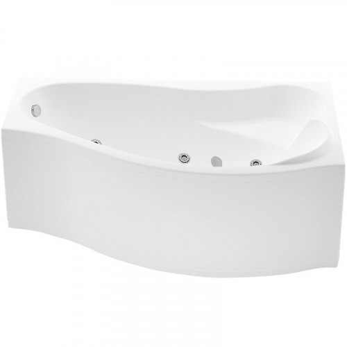 Акриловая ванна Aquanet Palma 170x90 правая 205537 без гидромассажа