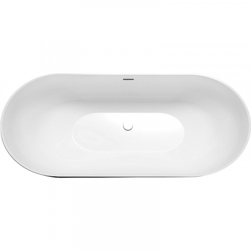 Ванна акриловая Grossman Classic GR-2502MB 160х80 черный матовый