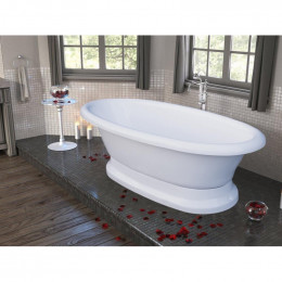 Ванна из литьевого мрамора Marmo Bagno Аззуро MB-A180-90 180х90