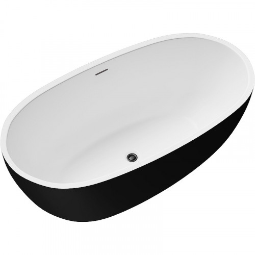 Ванна акриловая Grossman Classic GR-2503MB 170х87 черный матовый